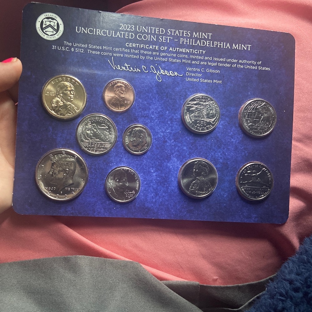 2023 United states mint uncirculated coin set - Philadelphia mint